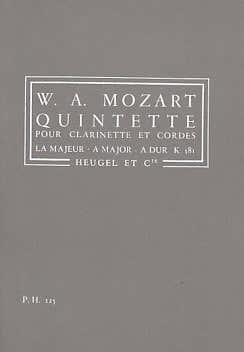 Mozart W. A. - Quintette KV 581 - Conducteur De Poche
