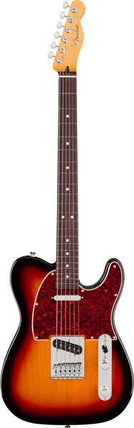 Fender Telecaster 75 Anni Player II Baritone, RW 3-Color Sunburst
