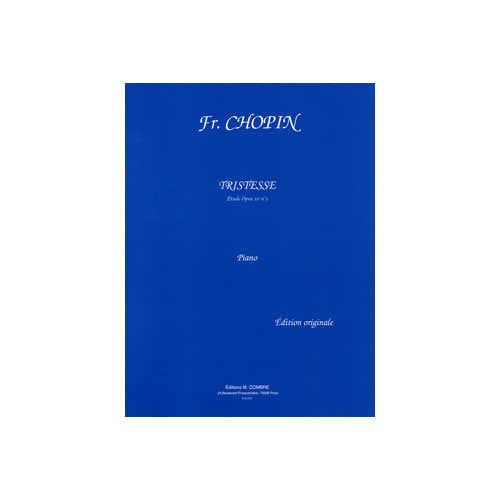 Combre Chopin - Tristesse Op.10 No.3 - Piano