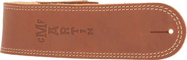 C.F. Martin & Co LEATHER STRAP DOUBLE SUEDE BROWN
