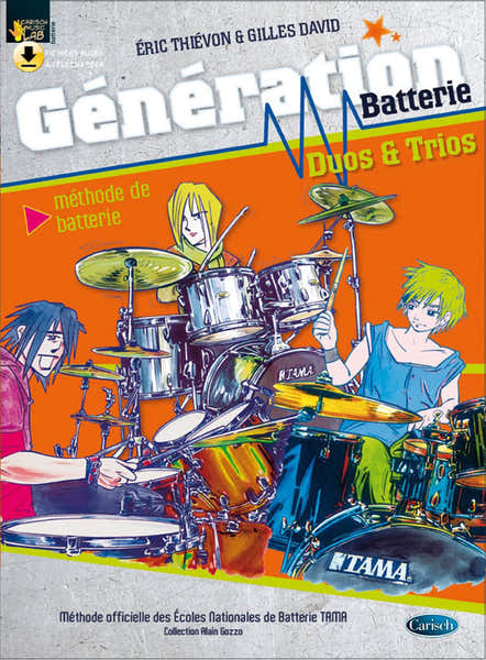 Carisch Thievon Eric - Generation Batterie Duos et Trios + Audio En Ligne