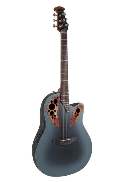 Celebrity Elite Mid Cutaway Reverse Blue Burst