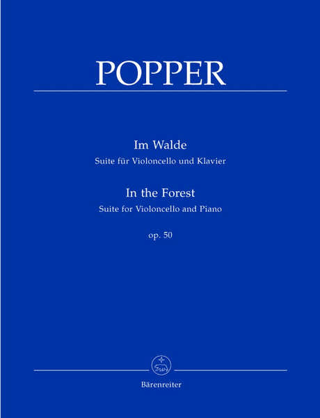 Barenreiter Popper D - Im Walde Op.50 - Violoncelle Piano