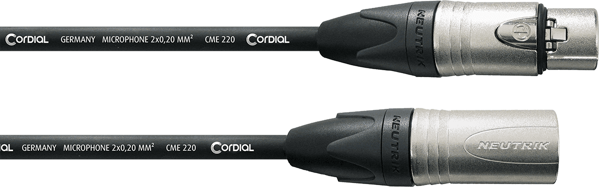MICROPHONE CABLE XLR 5 M