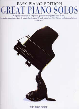 Wise Publications GREAT PIANO SOLOS EASY PIANO EDITION BLUE BOOK