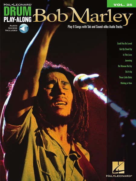 Hal Leonard Drum Play Along Vol.25 Bob Marley + Audio En Ligne