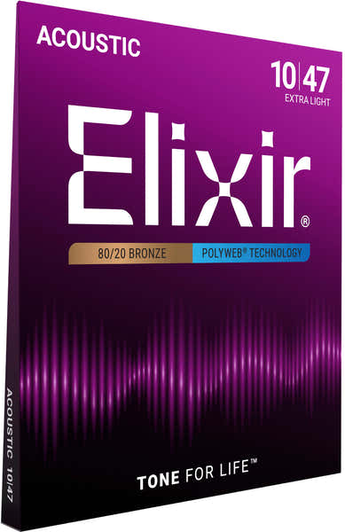 Elixir ACOUSTIC POLYWEB EXTRA LIGHT 10 14 23 30 39 47