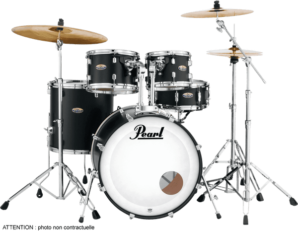 Pearl Decade Maple Stage 22 Satin Slate Black