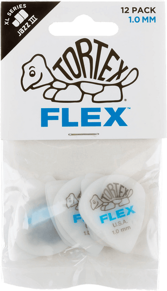 Dunlop 12 x 1,00mm Tortex Flex Jazz III XL