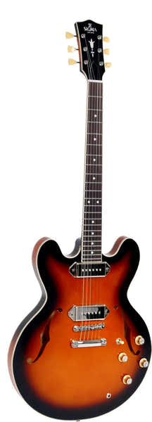 SIGMA GUITARS HBA-102P-VSB Sunburst