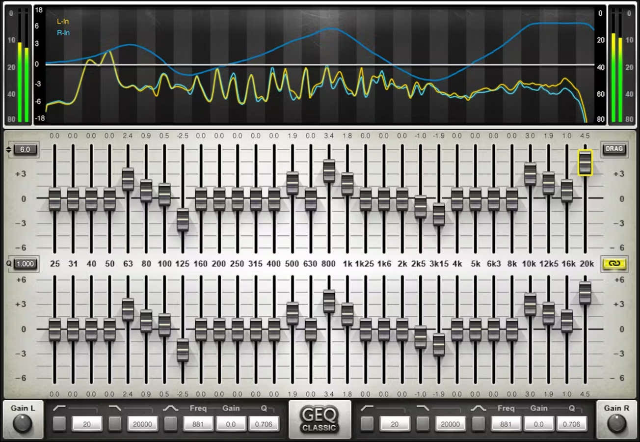 GEQ Graphic Equalizer