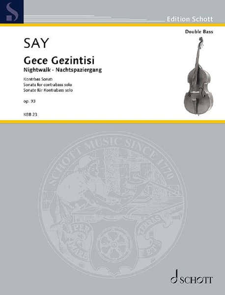 Schott Say Fazil - Gece Gezintisi - Contrebasse
