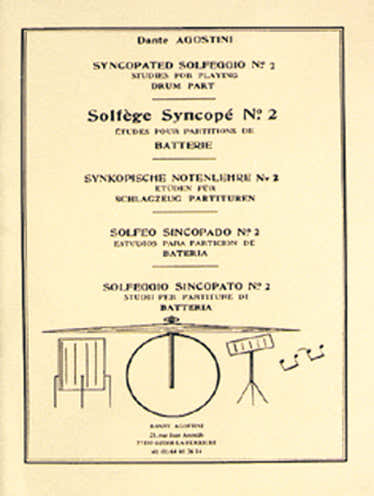 Editions Agostini Agostini - Solfege Syncope Vol.2
