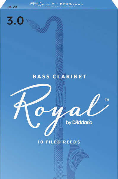 D'addario - Rico ROYAL BASS CLARINET REEDS 3