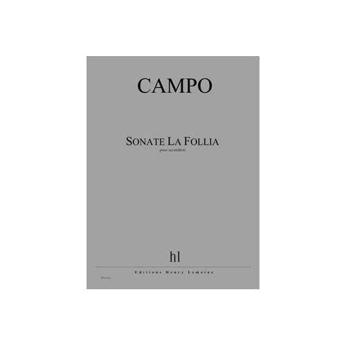Jobert Campo - Sonate "la Folia" - Accordéon