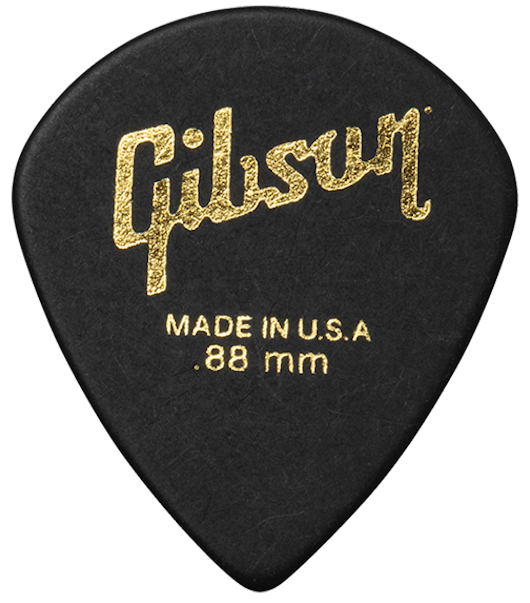Modern Guitar Picks 6 Pack Black .88mm Guitar Picks