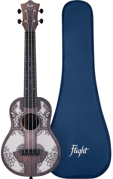 Flight TUC40 Travel Concert Ukulele - Mandala -