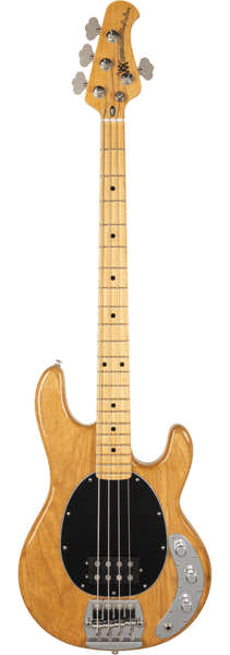 Music Man StingRay Bass Retro '70s Classic Natural Maple