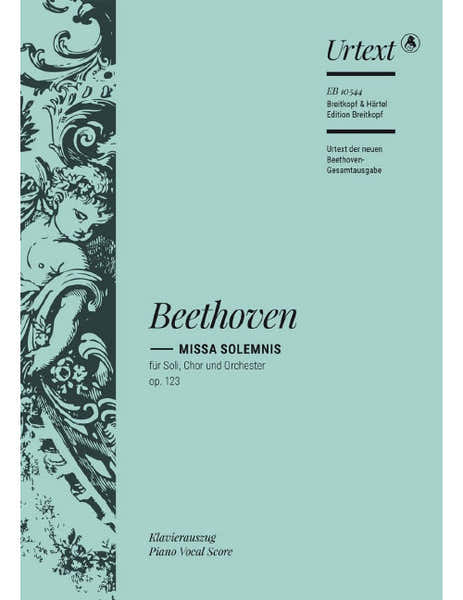 Edition Breitkopf Beethoven - Missa Solemnis In D Major Op. 123