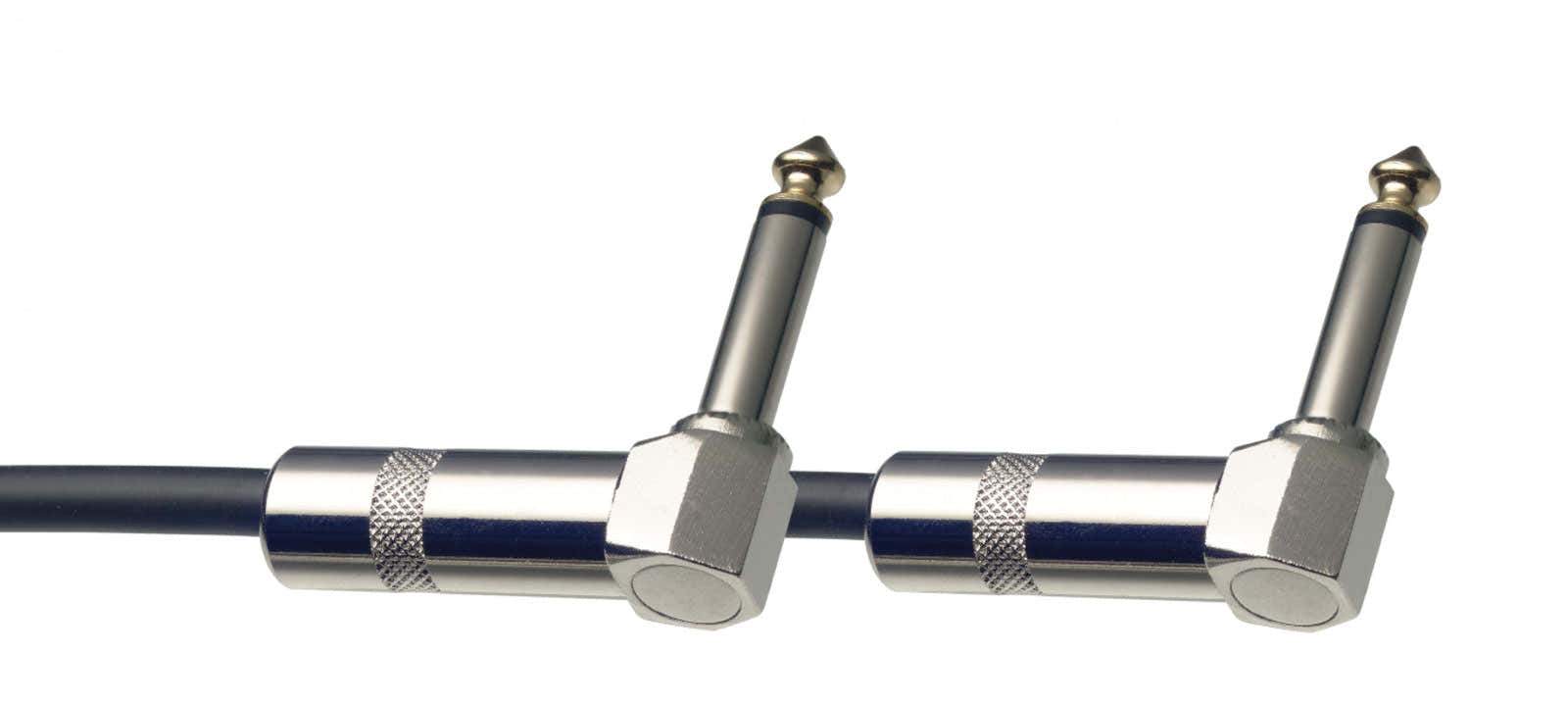 SPC3L DL Mono Patch Cable Jack/jack (M/M Angled) 3 cm Metal