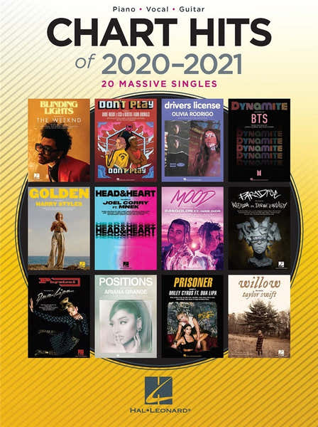 Hal Leonard CHART HITS OF 2020-2021 - PVG