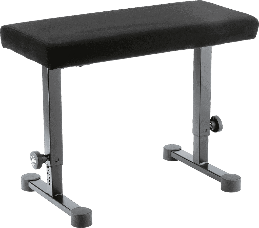 14086 keyboard bench, black