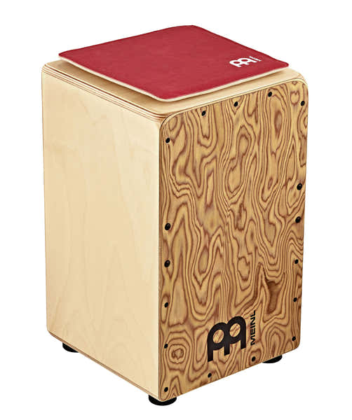 Meinl PERCUSSION SYNTHETIC LEATHER CAJON SEAT VINTAGE RED