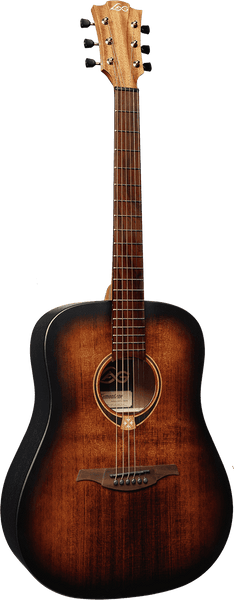 Lâg Tramontane T70D-B&B Dreadnought Black & Brown