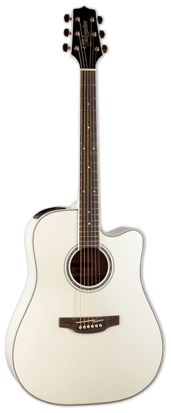Takamine GD37CE PW Dreadnought Cw Pearl White