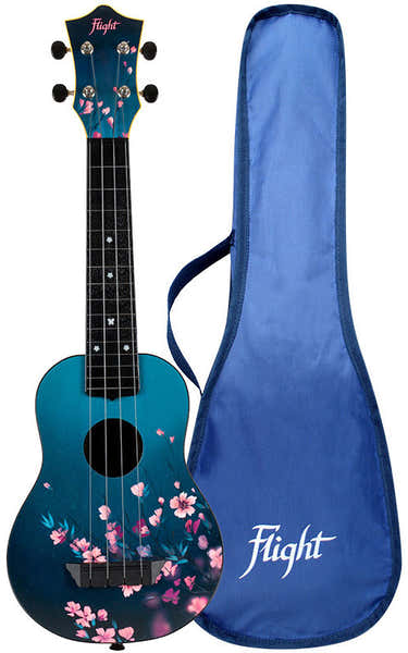 Flight TUS32 ABS Travel Ukulele Sakura -