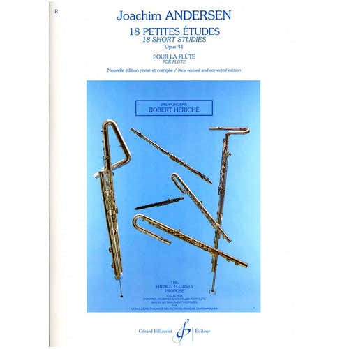 Billaudot Andersen Joachim - 18 Petites Études Opus 41 - Saxophone