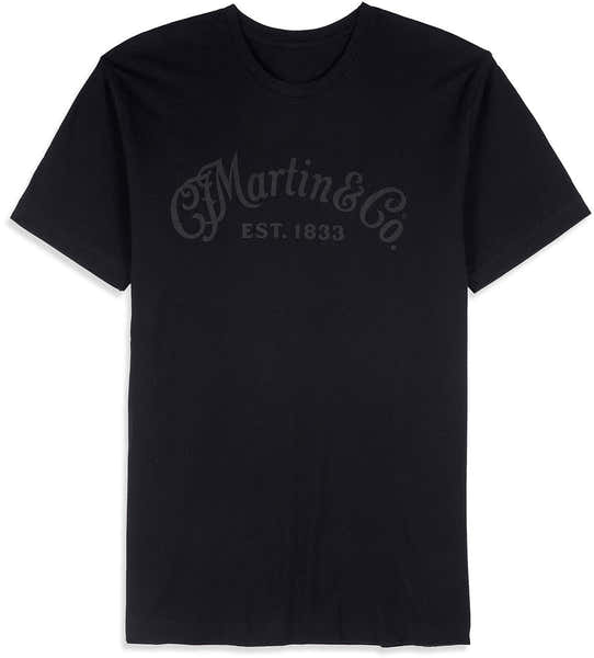 T-shirt Tone-on-Tone black XL