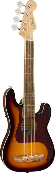 Precision Bass Fullerton Uke WN 3-color Sunburst