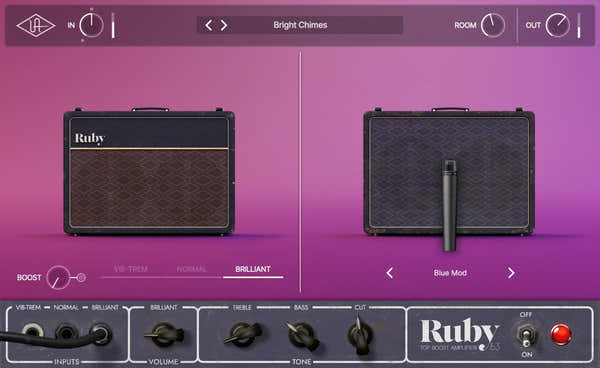 Universal Audio UAD Ruby 63 Top Boost Amp