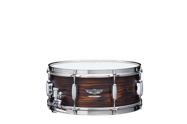 Tama STAR RESERVE SOLID JAPANESE CEDAR 14X6 SNARE DRUM BURNT OILED CEDAR