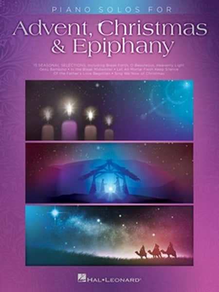 Piano Solos For Advent Christmas & Epiphany