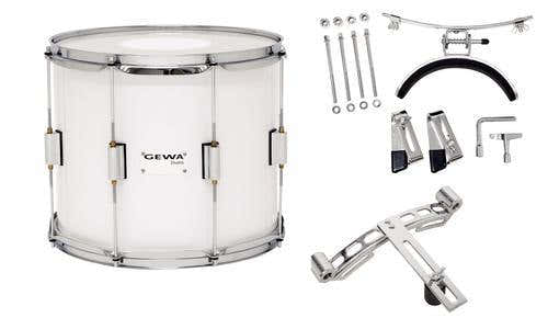 Gewa Tenor 14X12 (without Snare Wires) Birch White