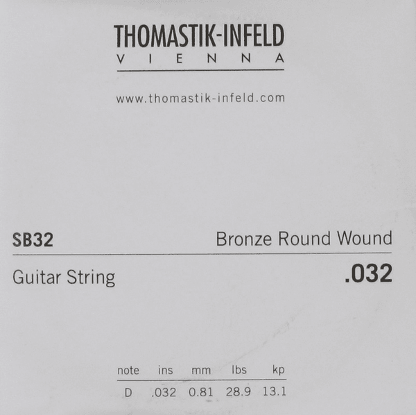 Thomastik ACOUSTIC GUITAR STRINGS SPECTRUM ACOUSTIC STRINGS DETAIL STRINGS .032 RW