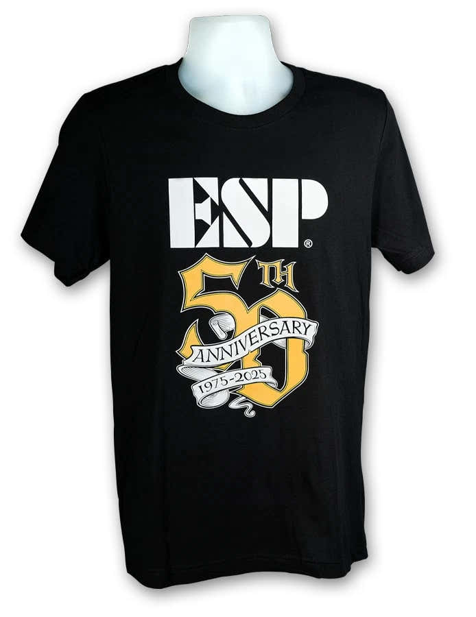 2XL T-shirt ESP 50 Anni Black