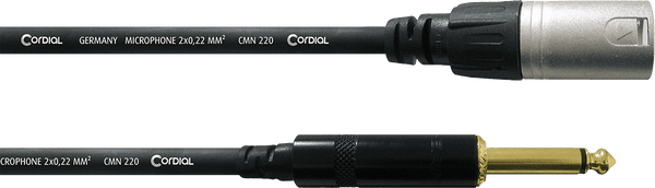 AUDIO CABLE XLR MALE - MONO JACK 7.5 M