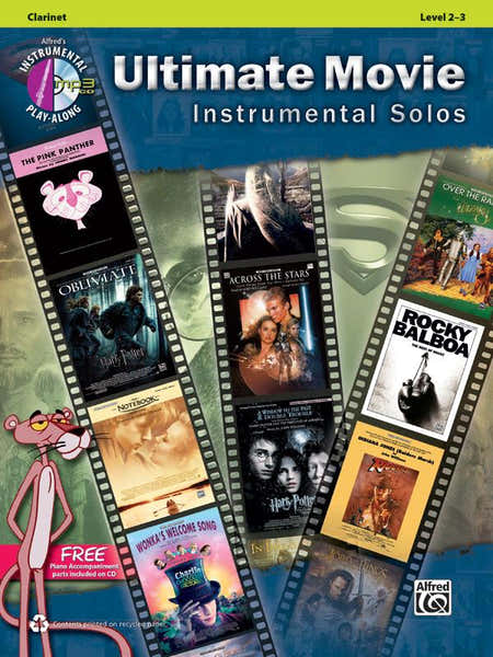 Alfred Publishing Ultimate Movie Instrumental Solos - Clarinette + Contenu Telechargeable