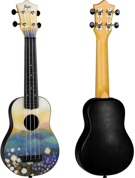 Flight TUS40 ABS Travel Uke - Dandelions -