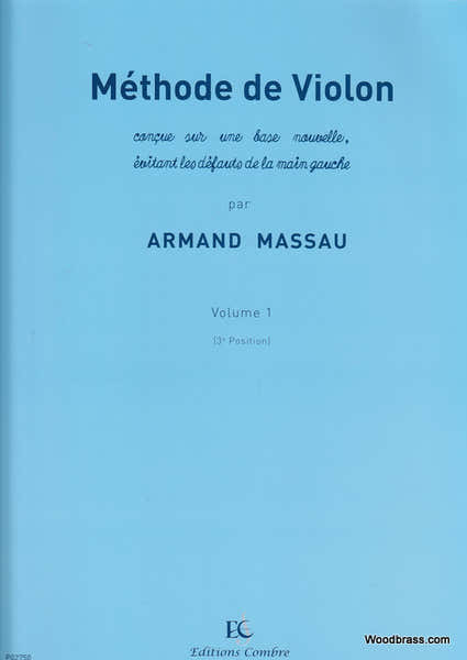 Combre Massau Armand - Methode De Violon Vol.1