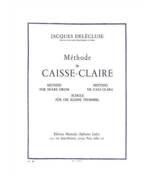 Leduc Delecluse Jacques - Methode De CAISSE-claire