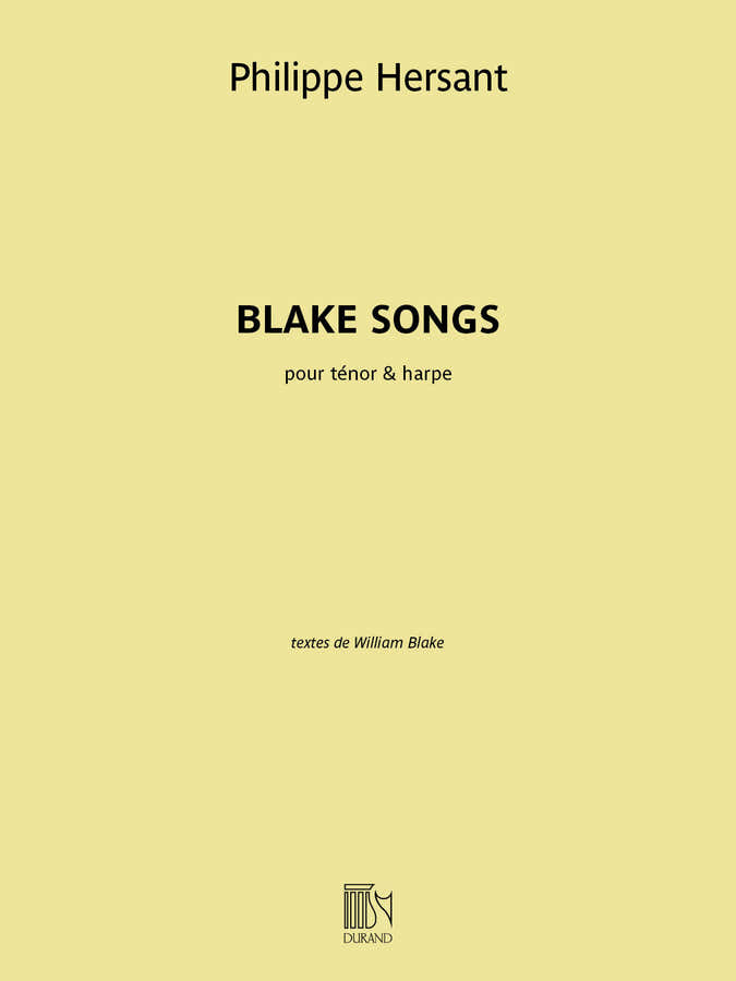 Blake Songs