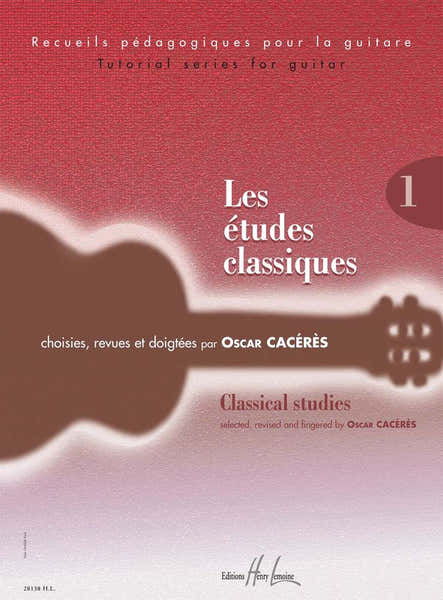 Lemoine Caceres - Études Classiques Vol.1 - Guitare