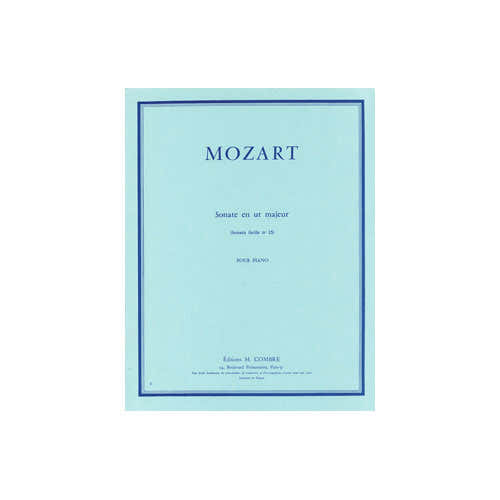 Combre Mozart - Sonate Facile No.15 En Ut M. - Piano