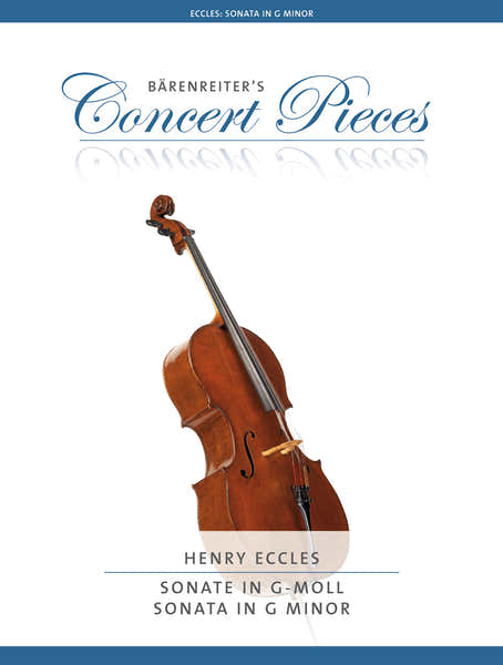 Barenreiter ECCLES HENRY - SONATE IN G-MOLL - VIOLONCELLE & PIANO