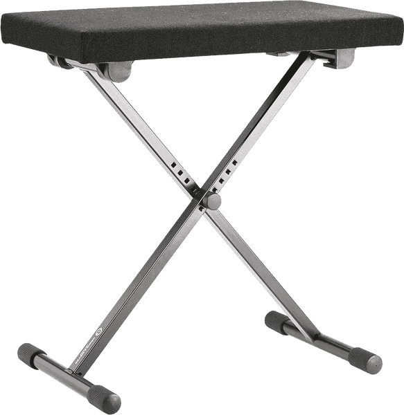 Keyboard bench 14066 Black