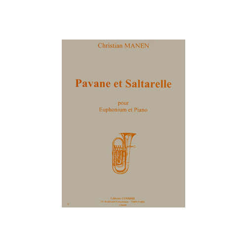 Combre Manen - Pavane et Saltarelle Op. 177 - Euphonium et Piano